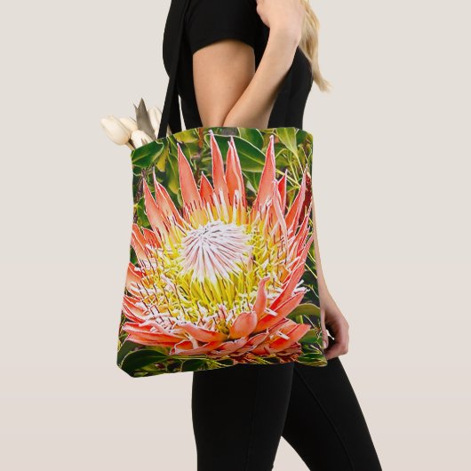 Protea Australische bloemfotografie Tote Bag (Dichtbij)