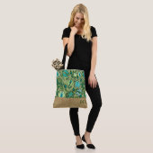 Protea Batik Hawaiian Tropical Monogram Beach Bag Tote Bag (Op model)