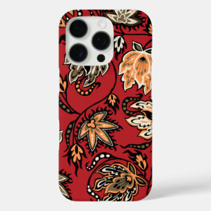 Protea Batik Hawaiian Tropische Floral iPhone 16 Pro Hoesje