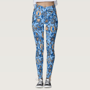 Protea Batik Hawaiian Tropische Floral Leggings