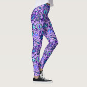 Protea Batik Hawaiian Tropische Floral Leggings (Rechts)