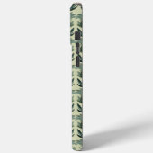 Protea Bloem Patroon Koraal Salie Tinten iPhone Ho Case-Mate iPhone Case (Achterkant / Links)