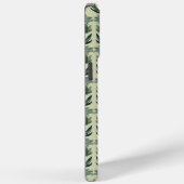 Protea Bloem Patroon Koraal Salie Tinten iPhone Ho Case-Mate iPhone Case (Achterkant / Rechts)