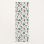 Protea Bloem Woestijn Bloemen roze Patroon Yogamat (Voorkant)