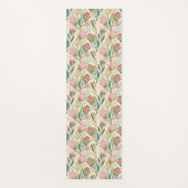 Protea Bloem Woestijn Bloemen roze Patroon Yogamat (Voorkant)
