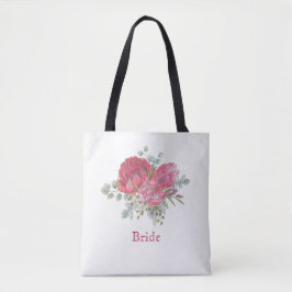 Protea Bloemen Bruids Tote Bag