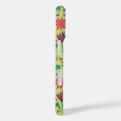 Protea Bloemenblok Print Millefleur vrolijk groen Case-Mate iPhone Case (Achterkant / Rechts)