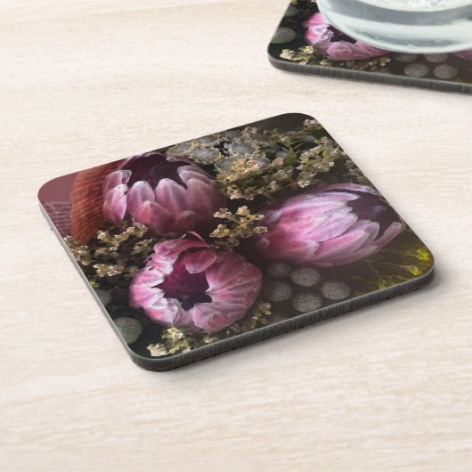 Protea Boeket Onderzetters (Linkerzijde)