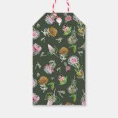 Protea Botanische Bloem Gift Labels Cadeaulabel (Voorkant)