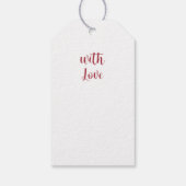 Protea Bouquet Cadeaulabel (Achterkant)
