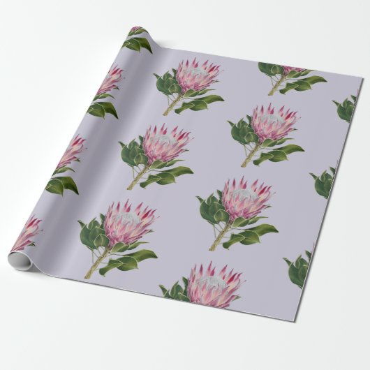 Protea Cadeaupapier (Uitgerold)