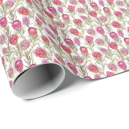 Protea Design 2 Cadeauverpakking Cadeaupapier (Rol Hoek)