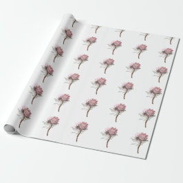 protea flowers cadeaupapier