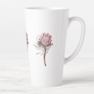 protea flowers latte mok