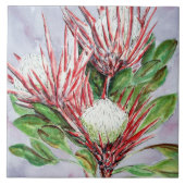 Protea Flowers Tegeltje (Voorkant)