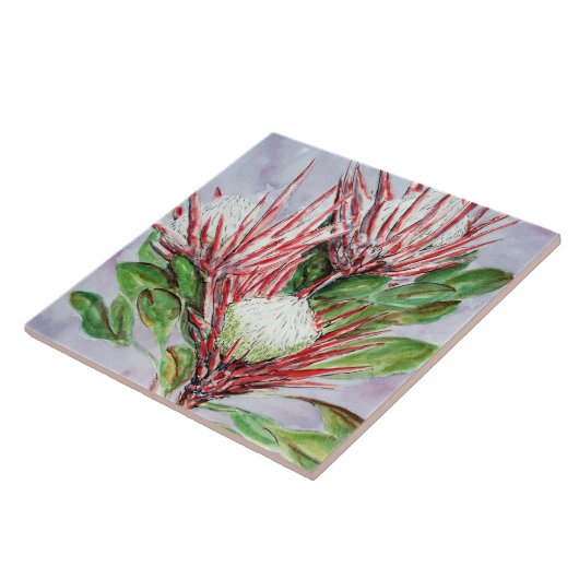 Protea Flowers Tegeltje (Zijkant)