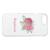 Protea Flowers Waterverf Case-Mate iPhone Case (Achterkant (Horizontaal))
