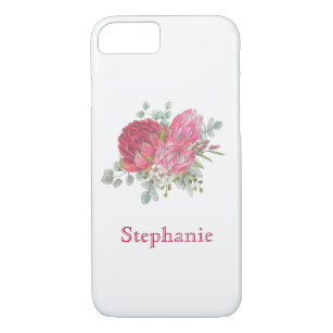 Protea Flowers Waterverf Case-Mate iPhone Case