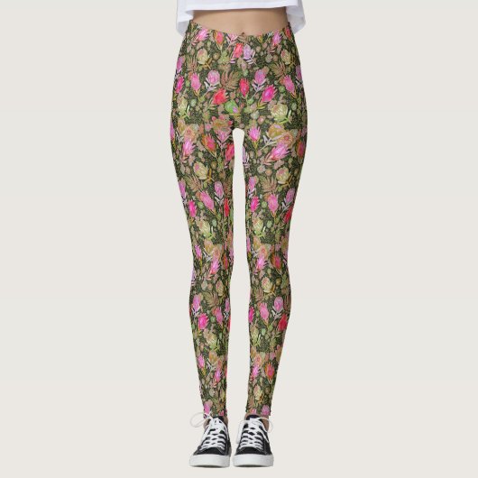 Protea Garden Leggings (Voorkant)