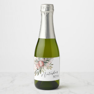 Protea Mini Wijnlabel Sparkling Wijnetiket