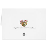 Protea Notecard (Achterkant Horizontaal)