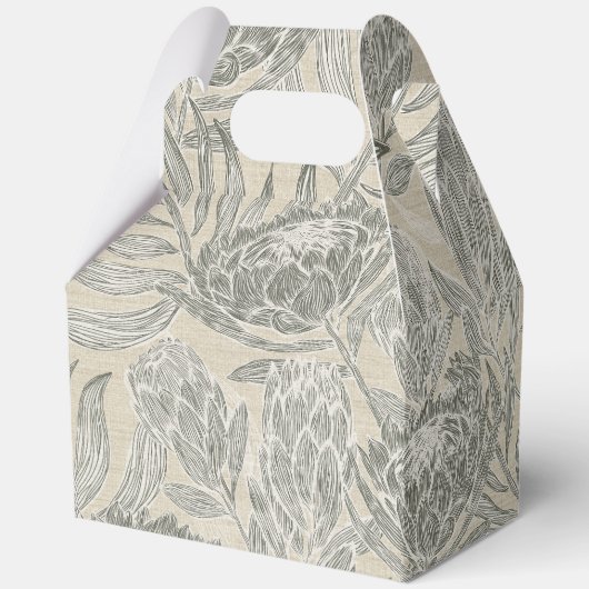 Protea Paradise 1 Bedankdoosjes (Achterkant)