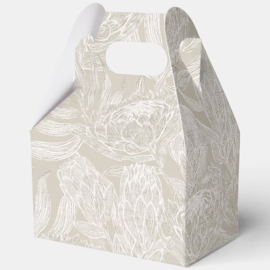 Protea Paradise 1 Bedankdoosjes (Achterkant)