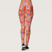 Protea Pattern Leggings (Achterkant)