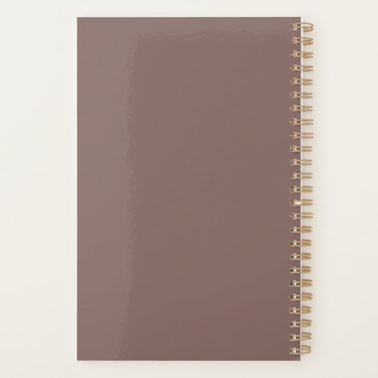 Protea Planner (Achterkant)