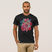 Protea & regenwoud bloeit - Bold Tropical T-shirt (Voorkant volledig)