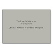 Protea - Strelitzia Flower Table cards Kaart (Achterkant)