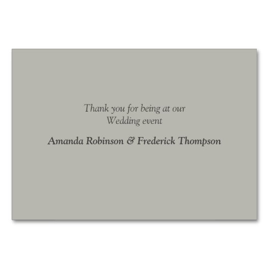 Protea - Strelitzia Flower Table cards Kaart (Achterkant)