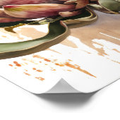 Protea Sugarbushes Flowers Art Print Poster (Hoek)