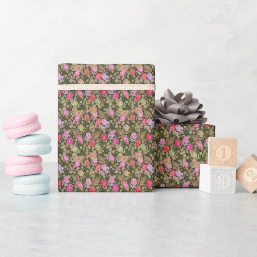 Protea Tuin Cadeaupapier (Baby Shower)