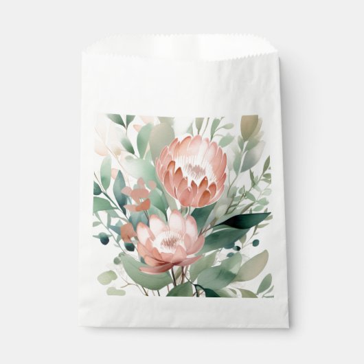 Protea voorkeurstas bedankzakje (Voorkant)