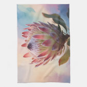 Proteas Bloem Waterverf Droom Theedoek (Verticaal)