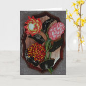 proteas kaart (Gele Bloem)