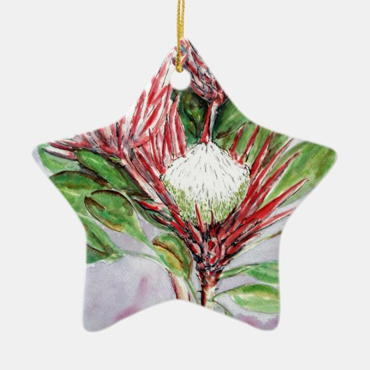 Proteas Keramisch Ornament (Voorkant)