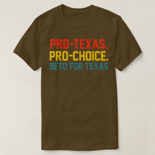 ProTeas ProChoice Beto Apparel T-shirt (Design voorkant)