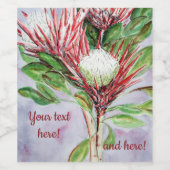 Proteas Wijnetiket Wijn Etiket (Enkel label)