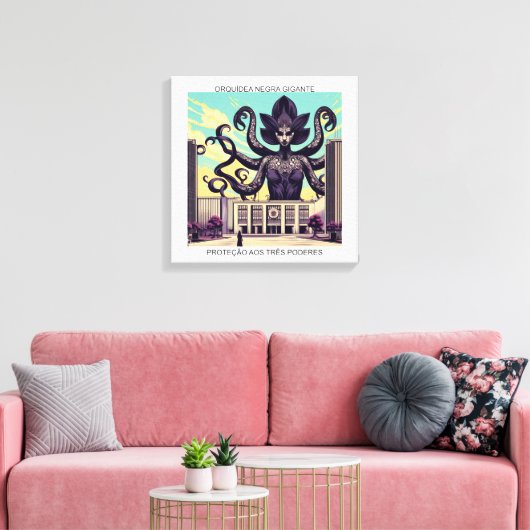 PROTEÇÃO AOS TRÊS PODERES - impressão em tela Canvas Afdruk (Insitu (Woonkamer))