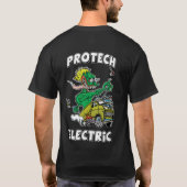 PROTECH ELEKTRICITEIT T-SHIRT (Achterkant)