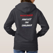 Protect De Kinderen - P3  Hoodie (Achterkant)