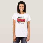 Protect Kids Not Guns Activism T-shirt (Voorkant volledig)