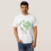 Protect Our Home" Earth T-Shirt | Environmental Co (Voorkant volledig)