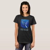 Protect Our Ocean Protect Our Future Big Whale On T-shirt (Voorkant volledig)