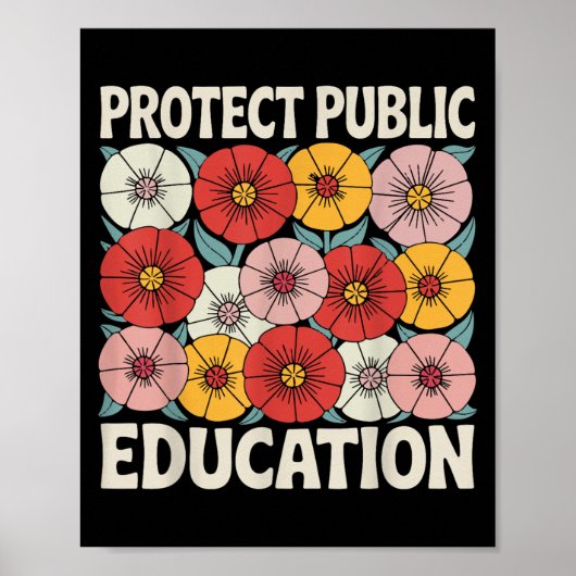 Protect Public Education  Poster (Voorkant)