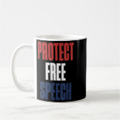 Protect Speech Patriotic Men And Women Koffiemok (Links)
