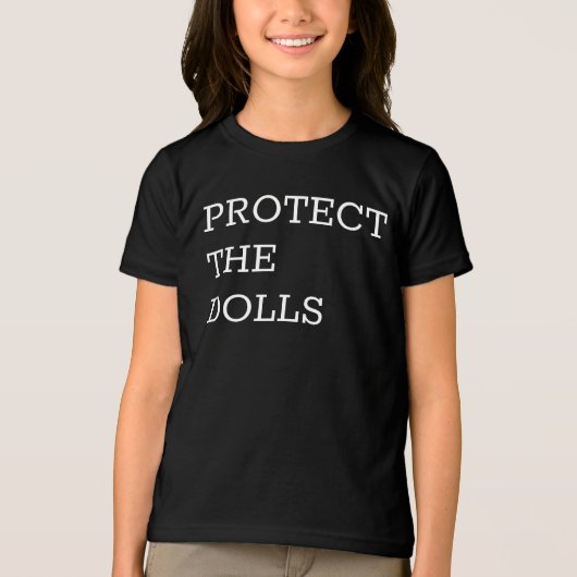 Protect The Dolls-71833 Tri-Blend Shirt (Voorkant)