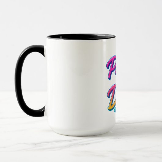 Protect the Dolls Neon Retro Art Mok (Links)